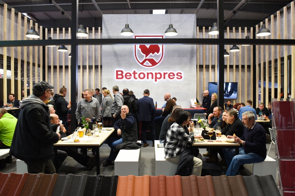 Nejlepší design stánku na veletrhu? Betonpres