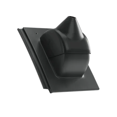 Tvarovka prostupová pro anténní stožár Horizont Břidlicově černá