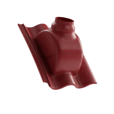 Tvarovka prostupová pro odkouření turbokotle Duna